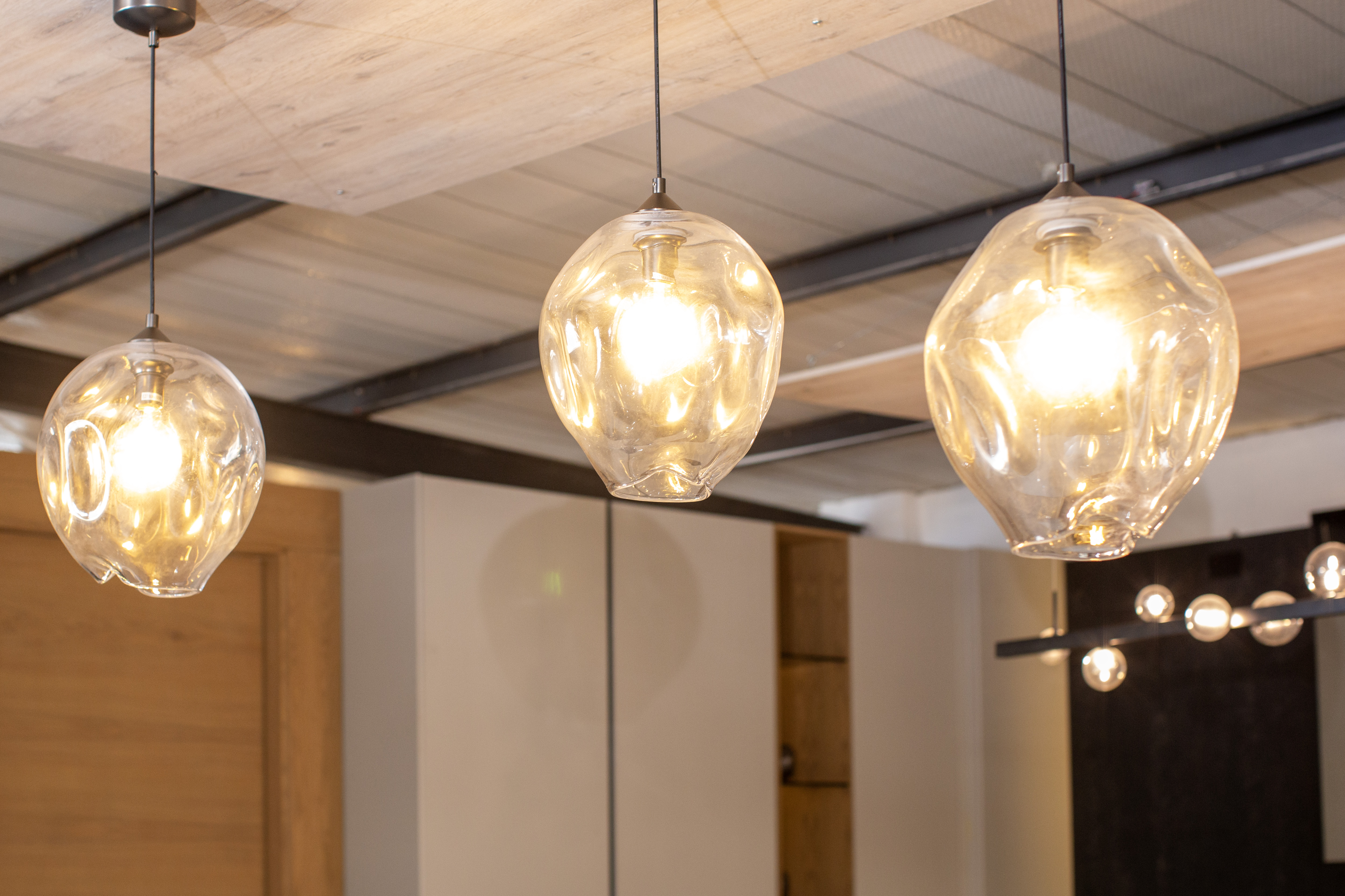 Designer lighting fixtures